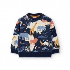 BOBOLI παιδικό φούτερ αγόρι 302049-9718 πολύχρωμο